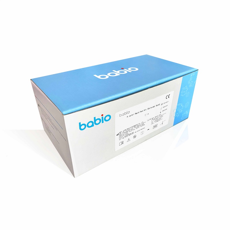 H. pylori Antigen Sürətli Test Kiti (Kolloid Qızıl)