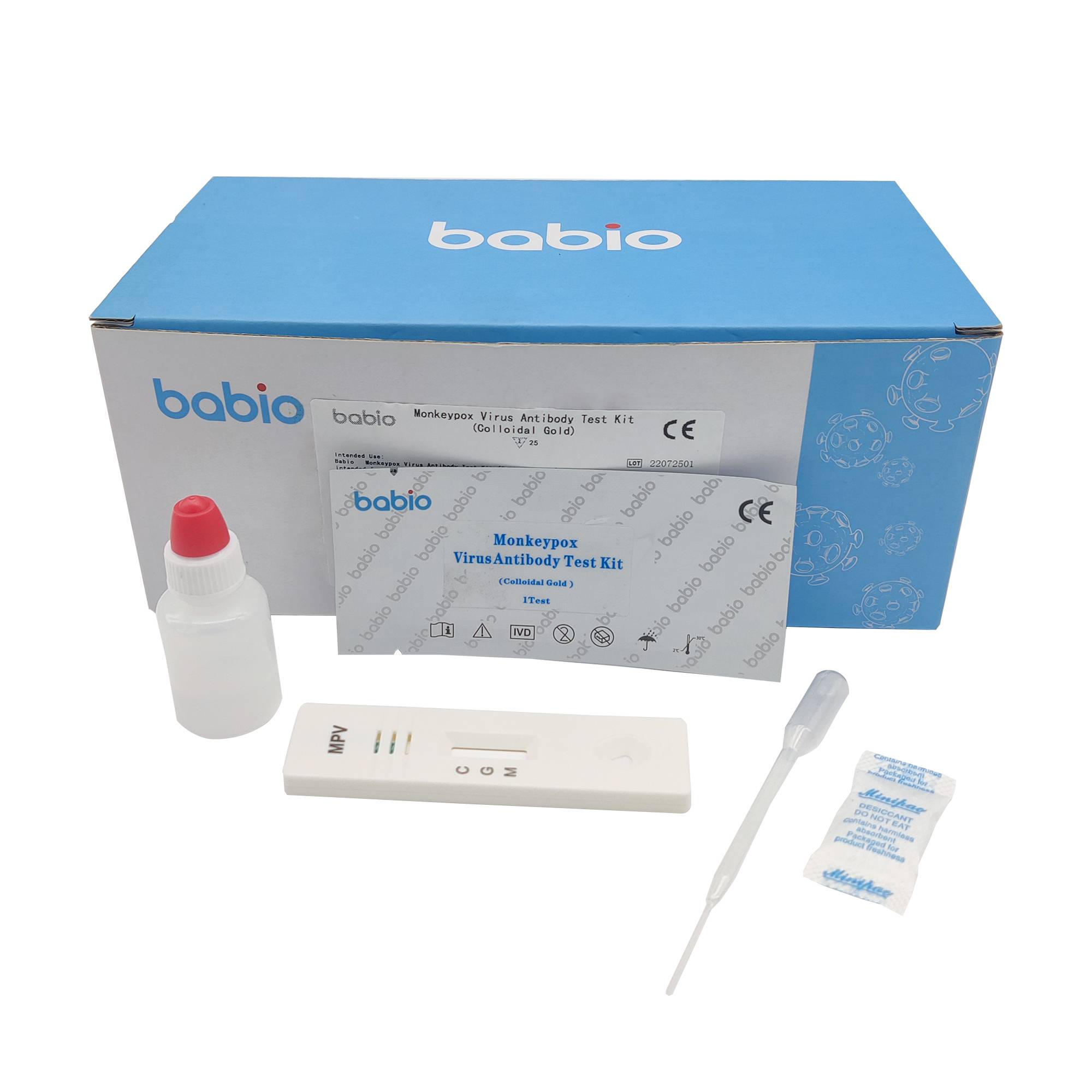 Monkeypox Virus Antikor Test Kiti (Kolloid Qızıl)
