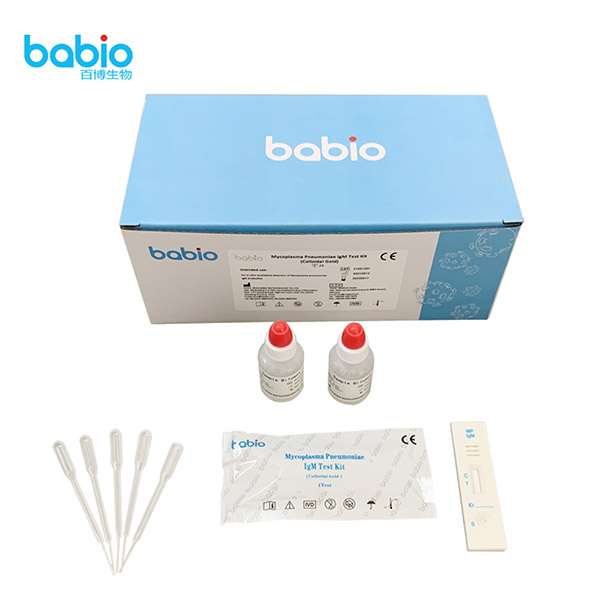 Mycoplasma Pneumoniae IgM Test Kiti (Kolloid Qızıl)