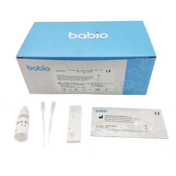 Treponema Pallidum Antikor Test Kiti (Kolloid Qızıl)